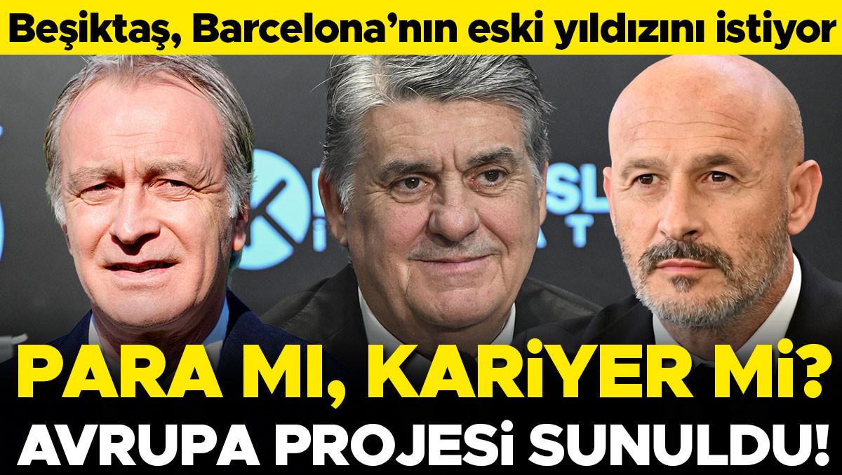 Beşiktaş, Barcelona'nın eski yıldızı için 'proje' teklifi sundu