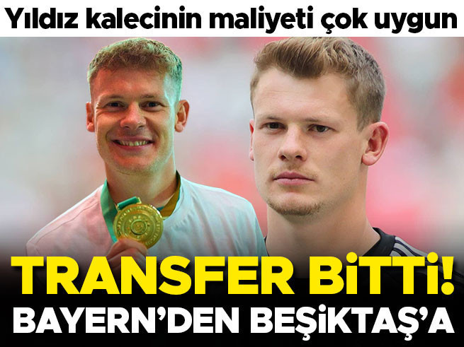 Beşiktaş, Bayern Münih'ten Alexander Nübel'i Transfer Etti