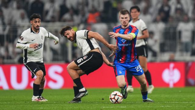 Beşiktaş, Crystal Palace ile 2-2 Berabere Kaldı