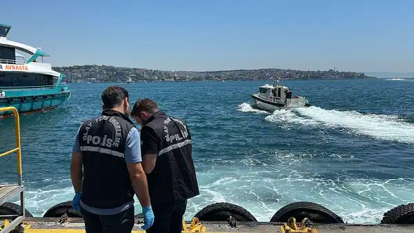 Beşiktaş açıklarında denizde kadın cesedi bulundu
