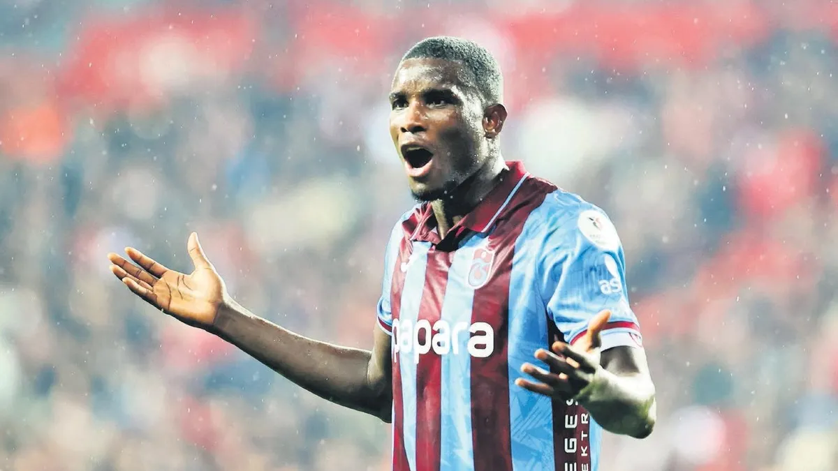 Beşiktaş Derbisi Öncesi Trabzonspor'a Onuachu Şoku