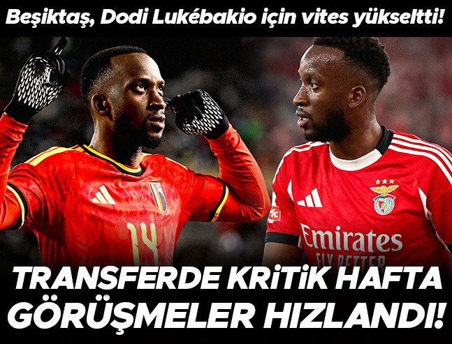 Beşiktaş, Dodi Lukébakio için Portekiz'de görüşmeleri hızlandırdı