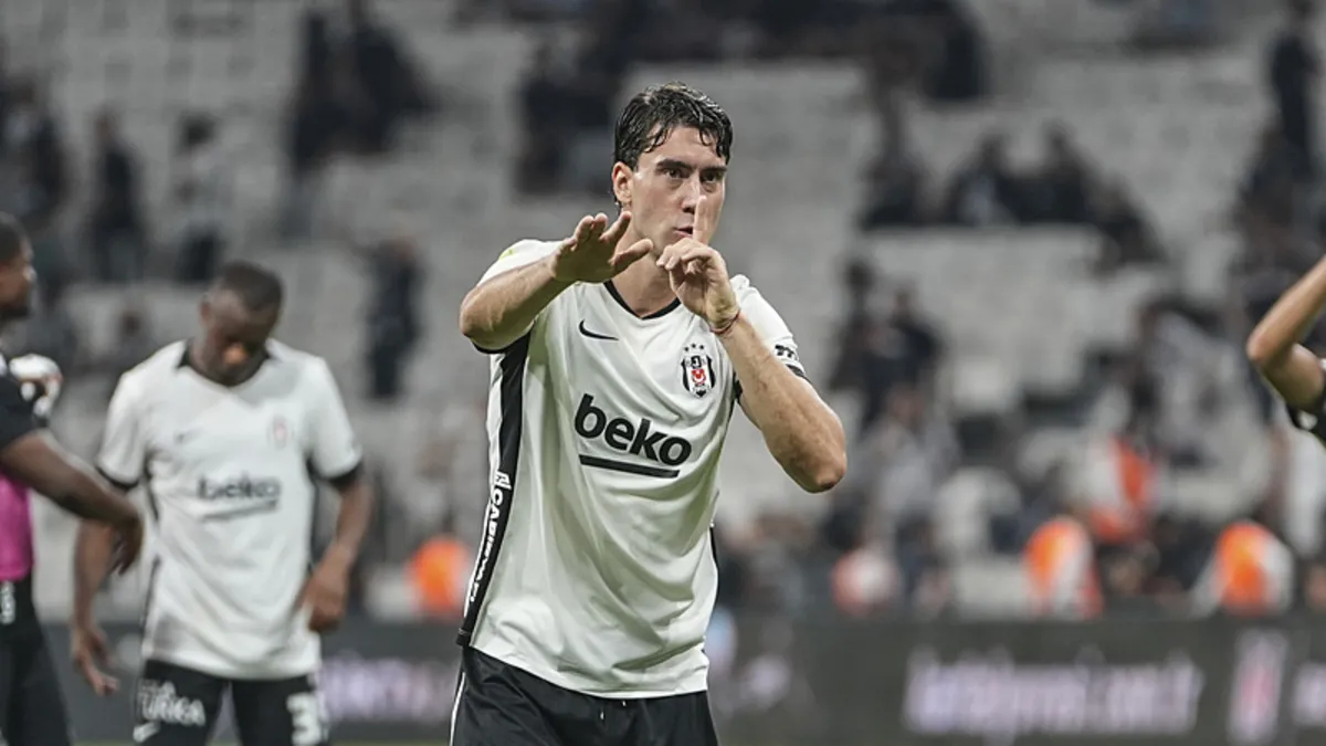 Beşiktaş'ta Dusan Vlahovic İlk Maçına Çıktı
