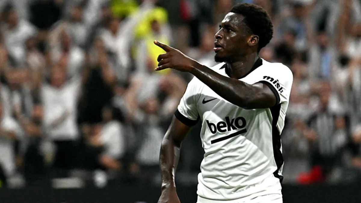 Beşiktaş'ta Ernest Poku İlk Golünü Attı