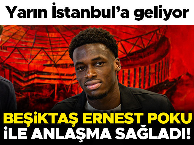 Beşiktaş, Ernest Poku transferinde mutlu sona yaklaştı