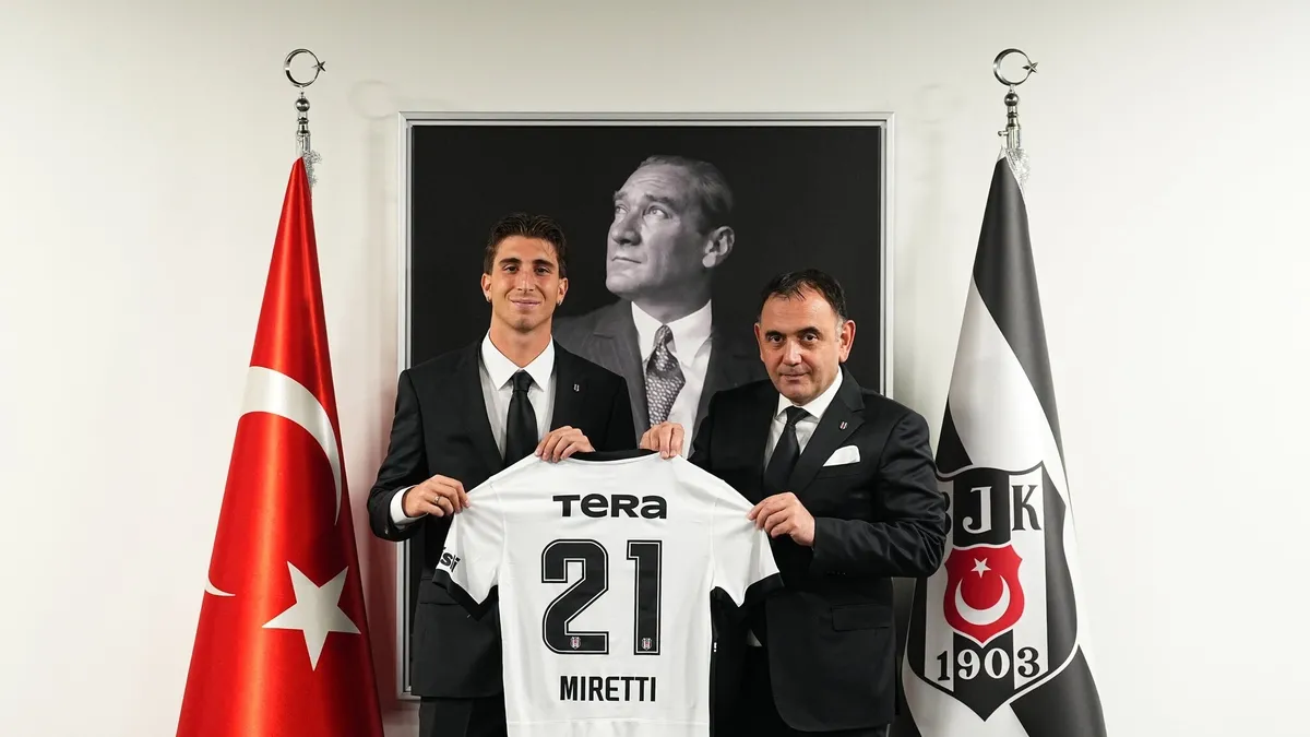 Beşiktaş, Fabio Miretti'yi Kadrosuna Kattı