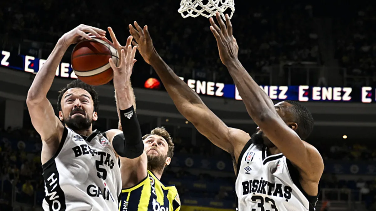 Beşiktaş Gain, Fenerbahçe Beko deplasmanında kazandı! Final serisi başladı