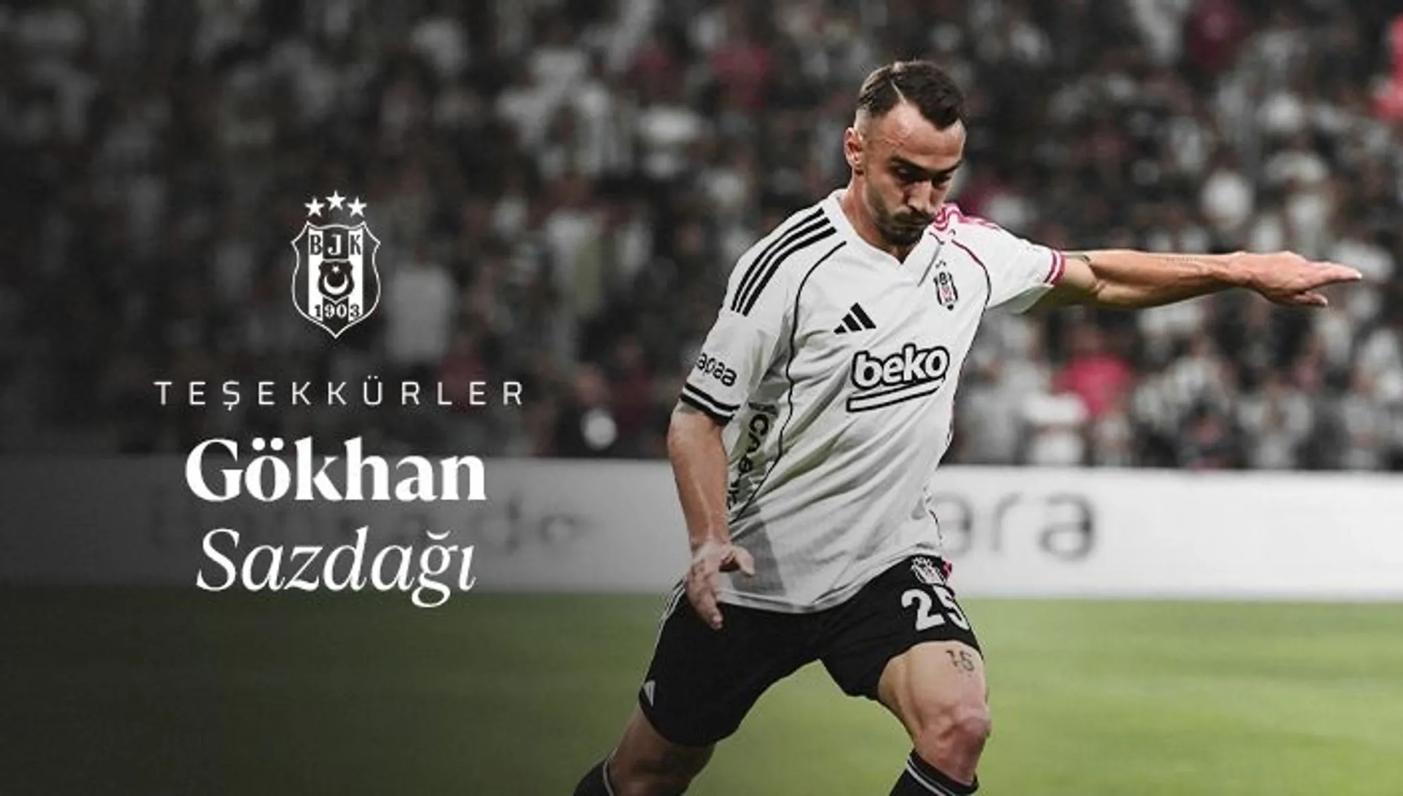 Beşiktaş, Gökhan Sazdağı'nı Çorum FK'ya gönderdi