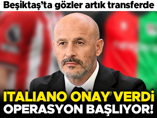 Beşiktaş'ta Italiano imzası: Transfer operasyonu başlıyor