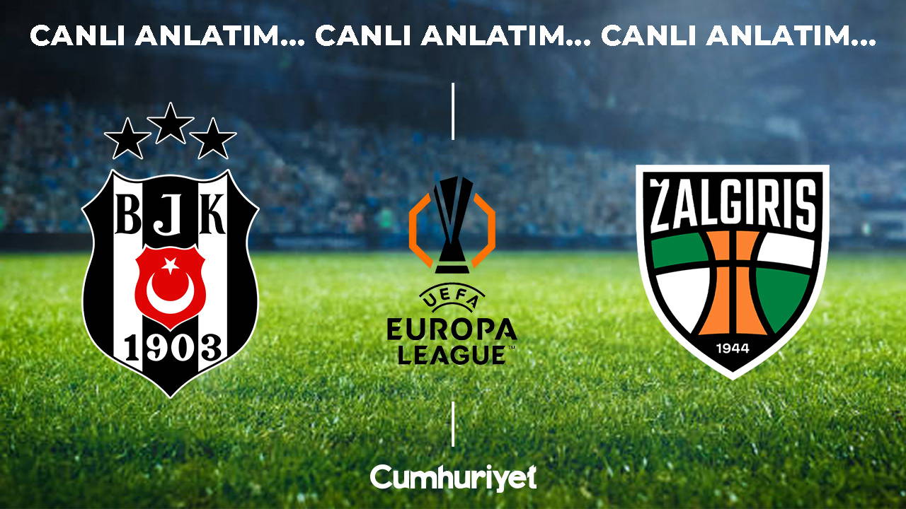 Beşiktaş, UEFA Avrupa Ligi'nde Kauno Zalgiris'i Konuk Ediyor