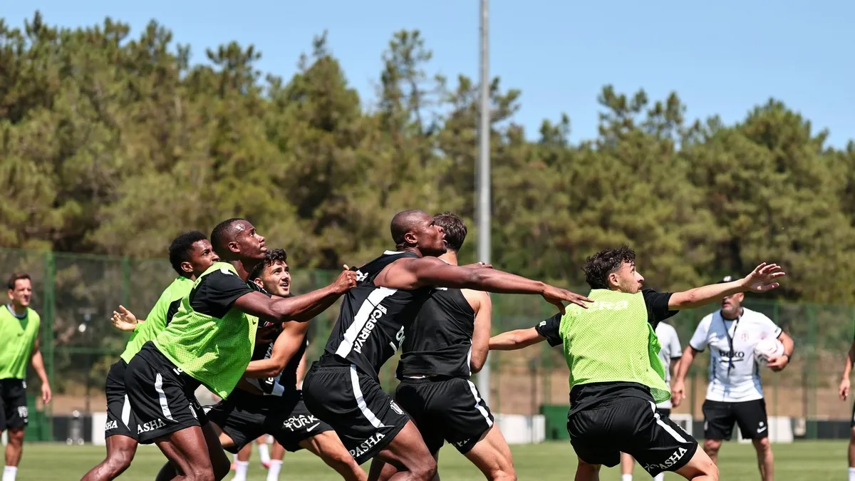 Beşiktaş, Midtjylland Maçı Hazırlıklarını Sürdürüyor