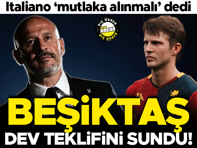 Beşiktaş'tan Morten Frendrup hamlesi: Italiano ısrar etti