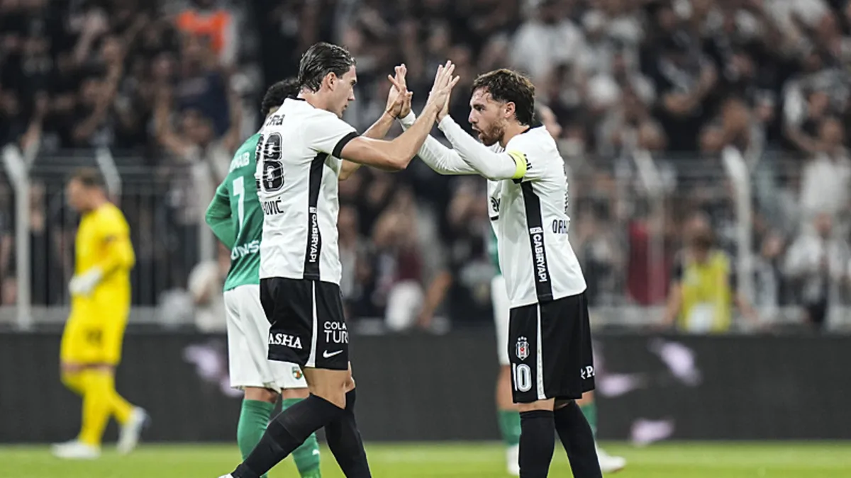 Beşiktaş'ta Orkun Kökçü Avrupa'da da Golleri Sıraladı