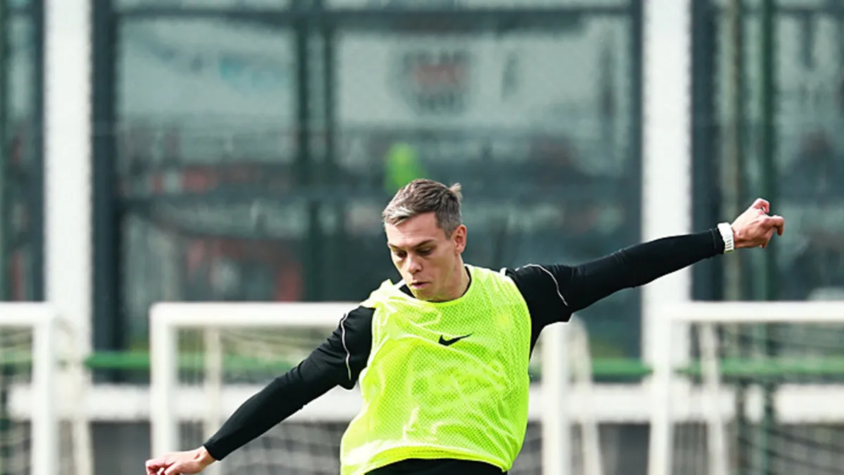 Beşiktaş'ta Orkun Kökçü ve Trossard Antrenmanda