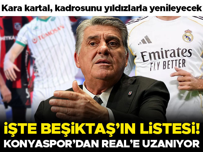 Beşiktaş, Real Madrid'den transfer yapacak! Adil listede
