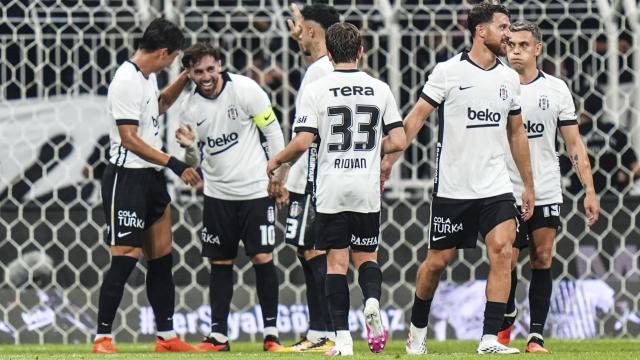 Beşiktaş sahasında Zalgiris'i 3-0 devirdi: Rövanş öncesi avantaj büyük