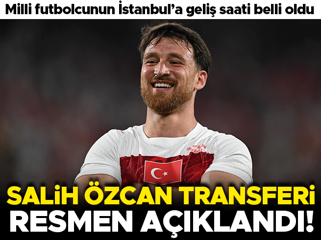 Beşiktaş, Salih Özcan transferini resmen duyurdu