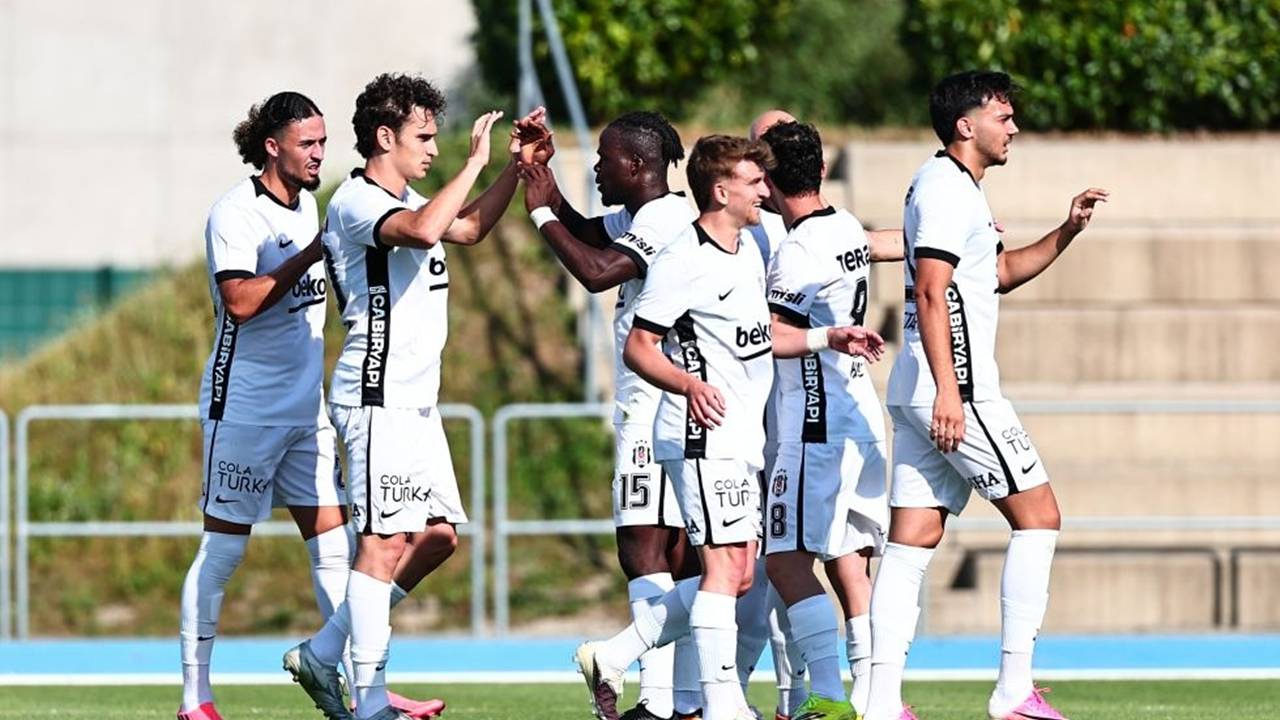 Beşiktaş, Slovakya Kampında Gyirmoth'u 2-1 Yendi