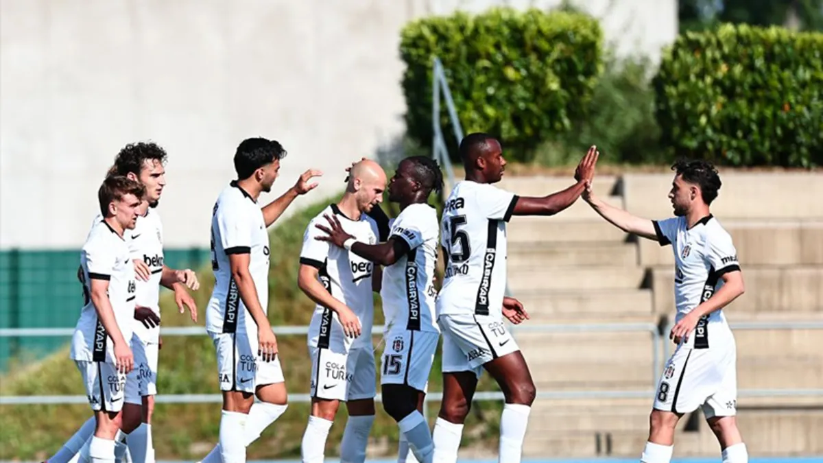 Beşiktaş, Slovakya Kampında İlk Hazırlık Maçını 2-1 Kazandı