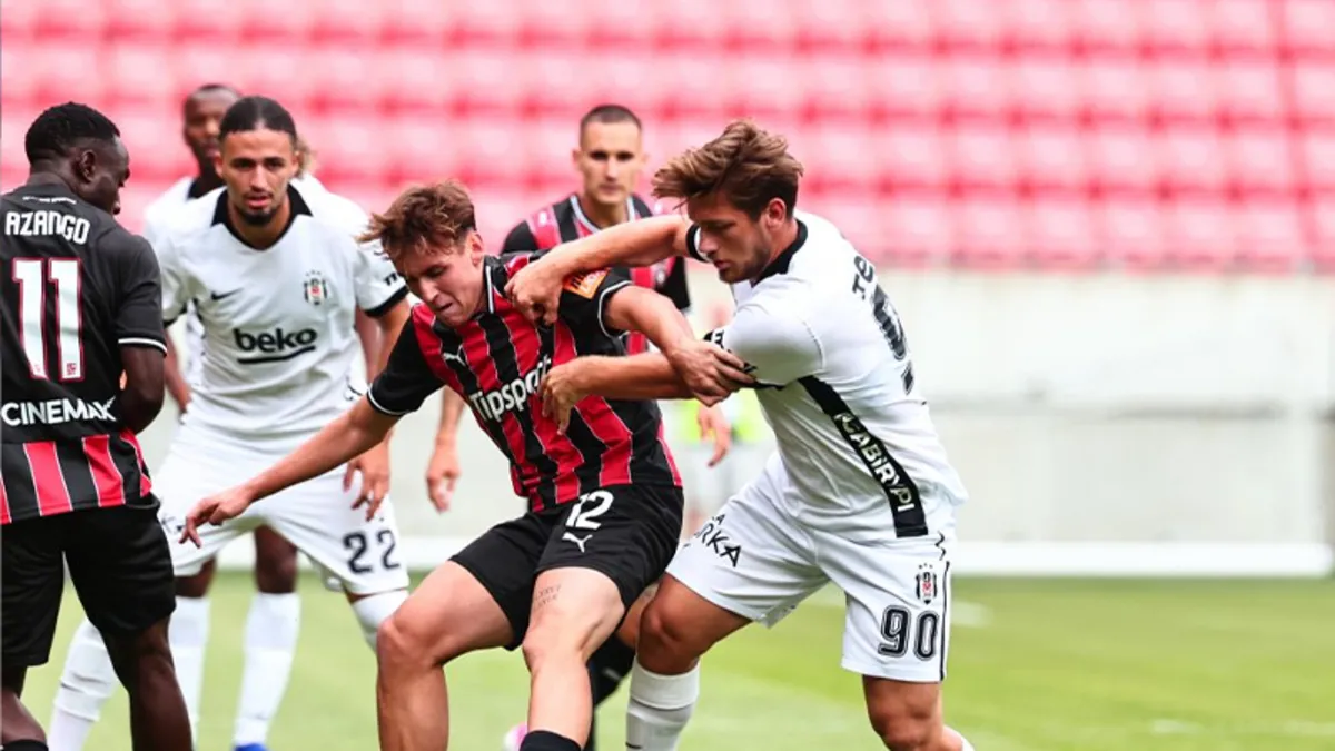 Beşiktaş, Slovakya'da Spartak Trnava'ya 3-2 Yenildi