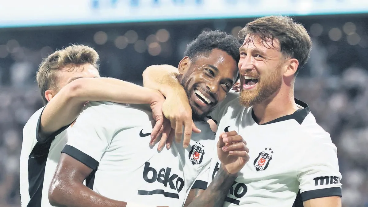 Beşiktaş'tan Gol Şov: Terminatör Avrupa'da