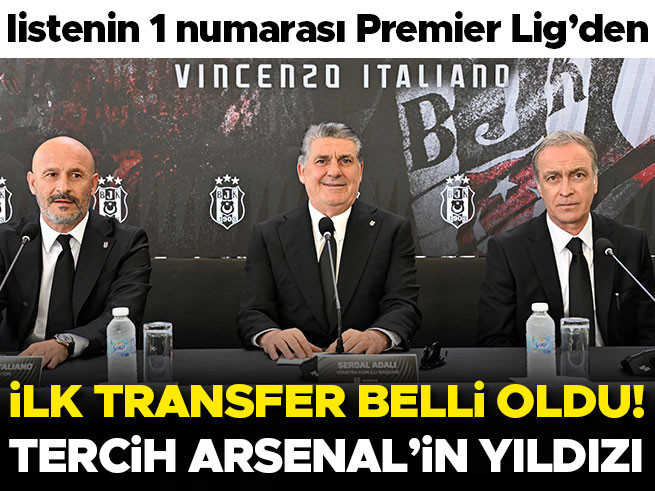 Beşiktaş'ta transfer gündemi: Arsenal'in yıldızı için Italiano ve Önder Özen harekete geçti