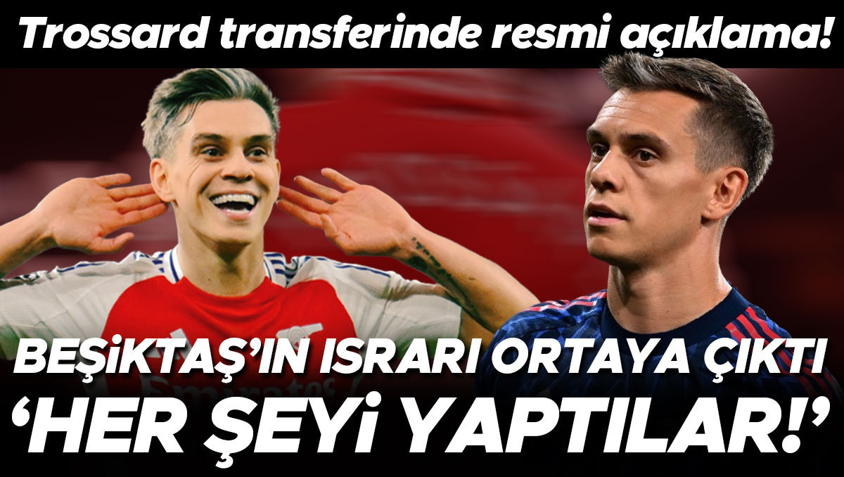 Beşiktaş'ta Trossard sürprizi: Menajerinden transfer açıklaması
