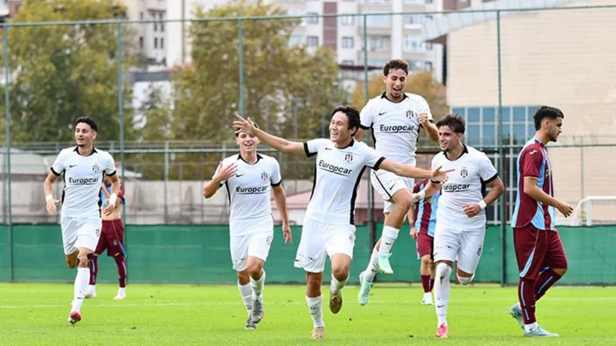 Beşiktaş U19, Trabzonspor U19'u 4-1 Yendi