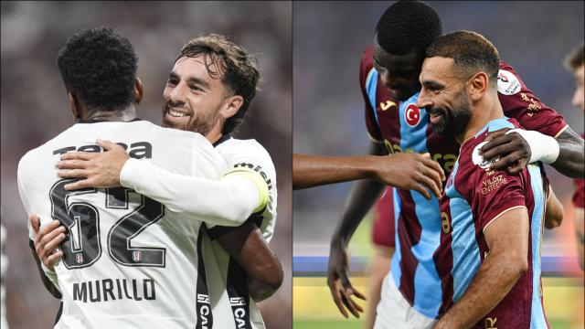 Beşiktaş ve Trabzonspor'un Avrupa Rakipleri Kurası Çekildi