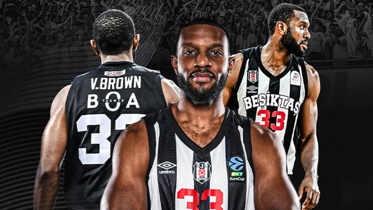 Beşiktaş’ta Vitto Brown dönemi sona erdi