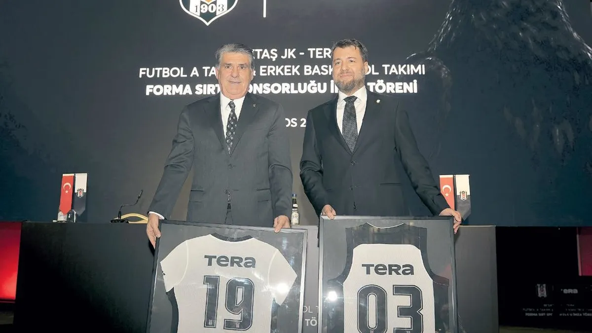 Beşiktaş'tan Vlahovic'e Sürpriz: Tera Holding ile 2 Yıllık Forma Sponsorluğu