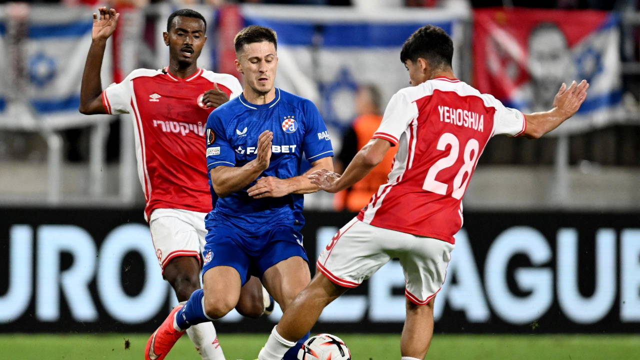 Beşiktaş'ın Rakibi Hapoel Beer Sheva, Dinamo Zagreb'den Puanı Kaptı