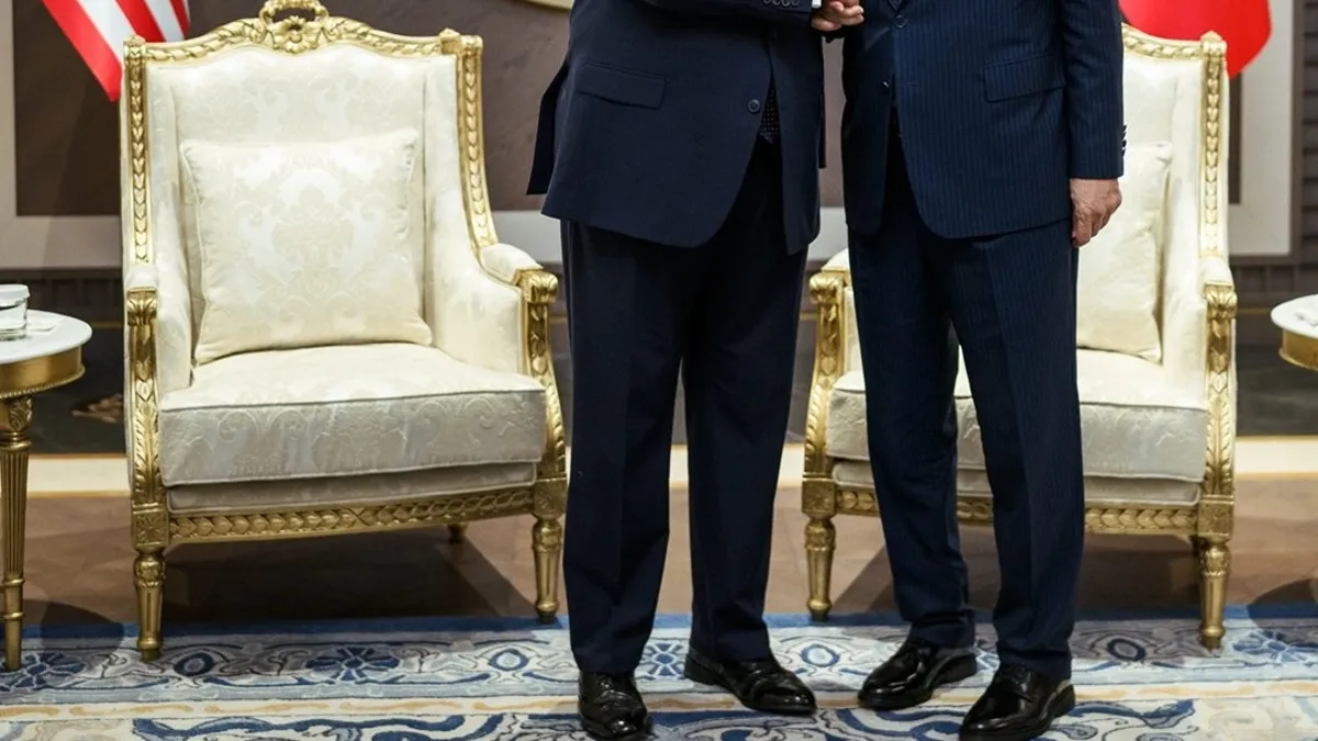 Beyaz Saray'dan Erdoğan-Trump tokalaşması karesi