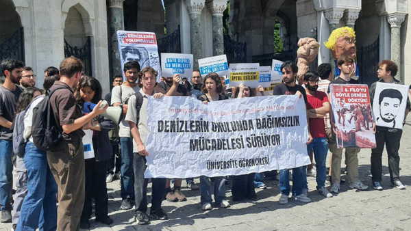 Beyazıt Meydanı'nda NATO protestosu: Emekçiler ve gençler savaşın bedelini ödüyor