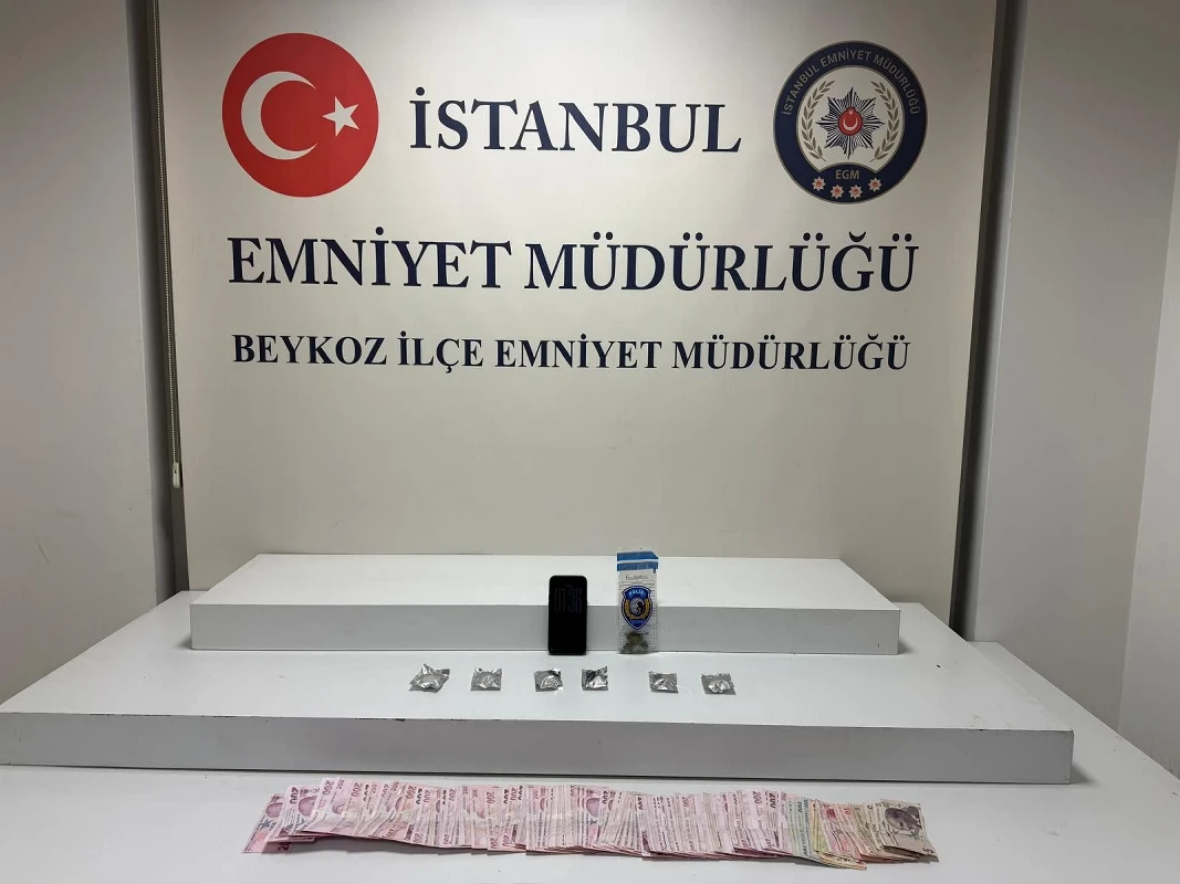 Beykoz'daki uyuşturucu operasyonunda 2 şüpheli tutuklandı