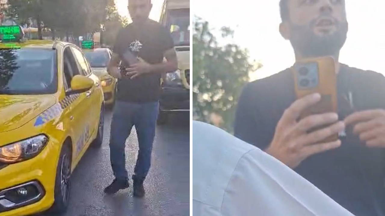 Beylikdüzü'nde Taksiciler Arasında 'Yolcu Alamazsın' Gerilimi