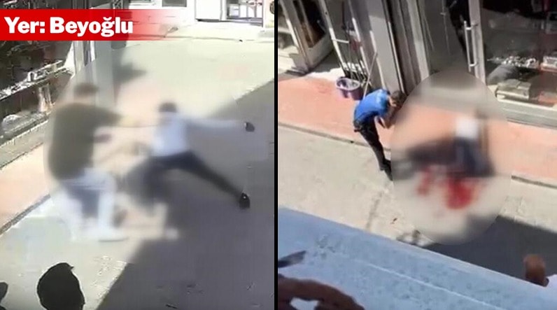 Beyoğlu'nda 15 yaşındaki çocuğa taciz iddiası kanlı bitti