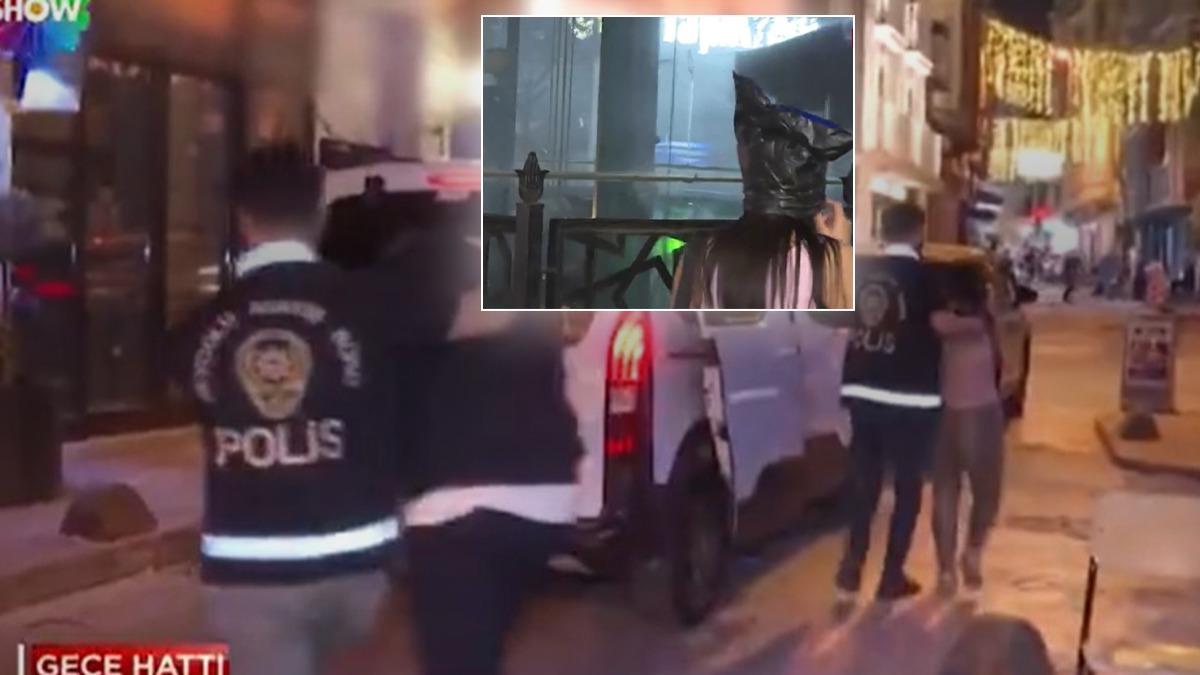 Beyoğlu'nda fuhuş operasyonu: Dronla takip edildiler