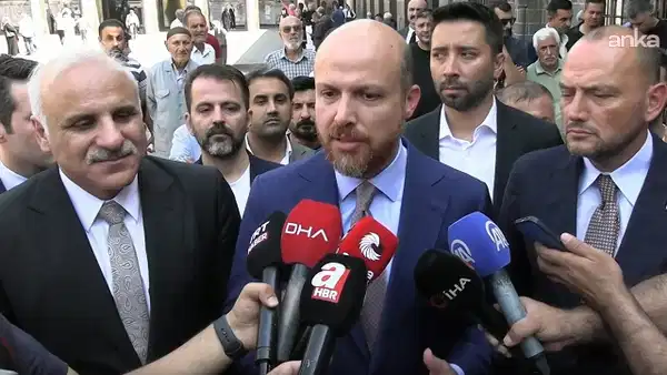 Bilal Erdoğan Diyarbakır'da: 'Herkes Elini Taşın Altına Koymalı