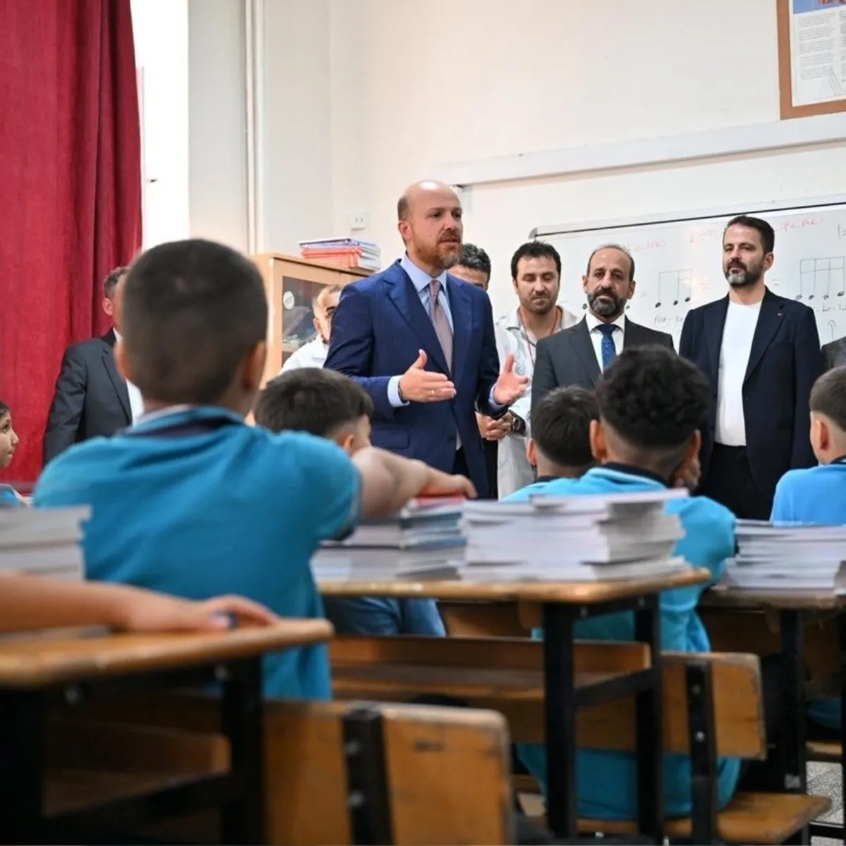 Bilal Erdoğan Diyarbakır'da Yeni Eğitim Yılına Merhaba Dedi