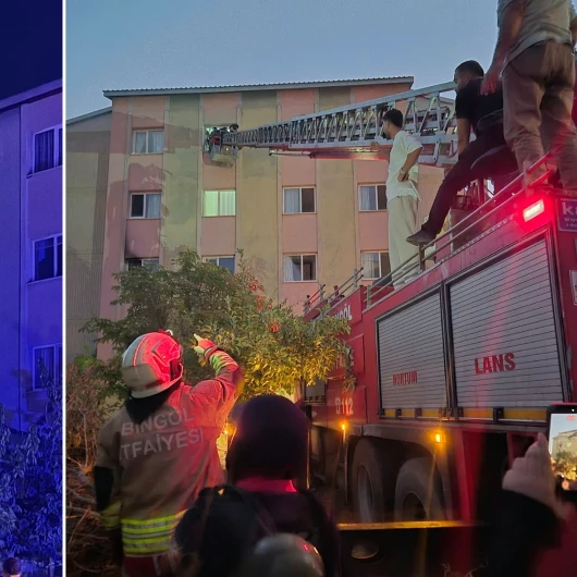 Bingöl'de Apartman Yangını: 9 Kişi Dumandan Etkilendi