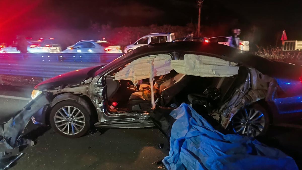 Bingöl'de feci kaza: Otomobil köprü bariyerlerine çarptı, 2 ölü 2 yaralı