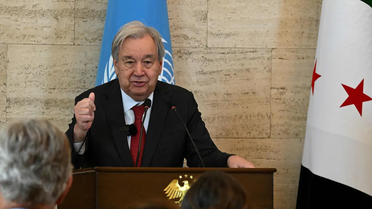 BM Genel Sekreteri Guterres, 17 yıl sonra Şam'da: Ahmed Şara ile kritik görüşme