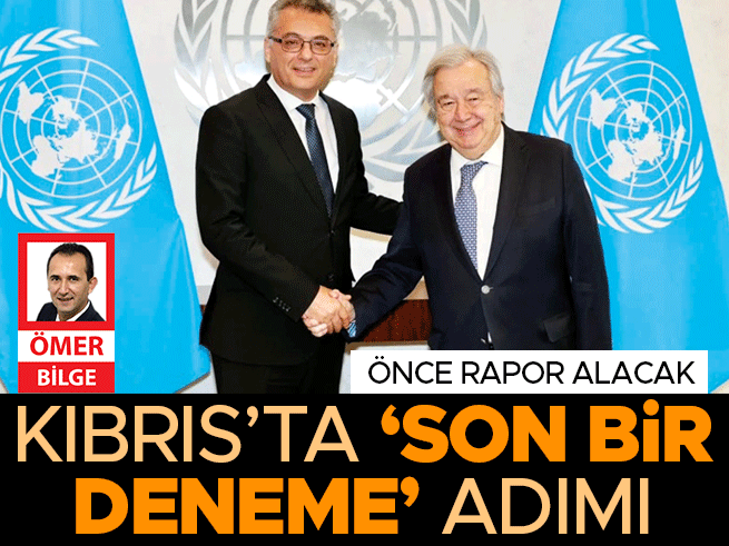 BM Genel Sekreteri Guterres Kıbrıs için adada
