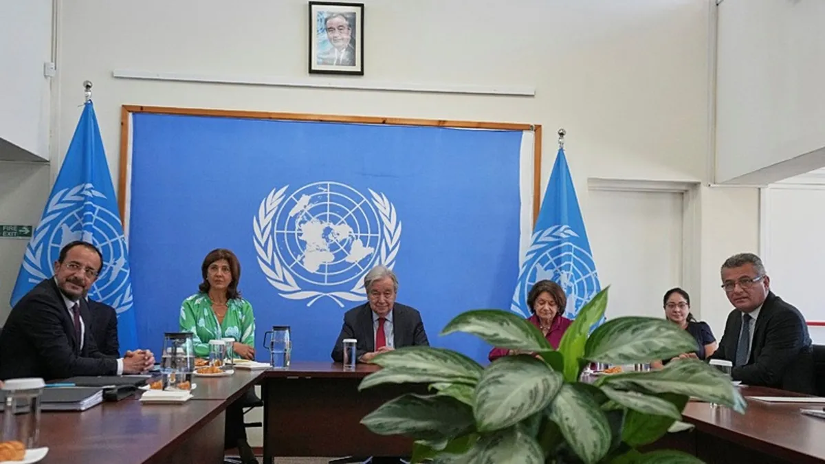 BM Genel Sekreteri Guterres: 'Barışı Zorla Dayatamayız ama Kıbrıs Halkının Yanındayız
