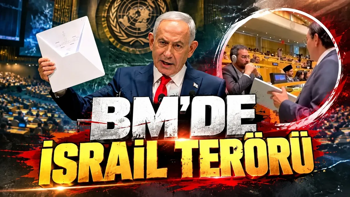 BM'de Diplomatik Maskeli İsrail Terörü: Netanyahu İzole Edildi