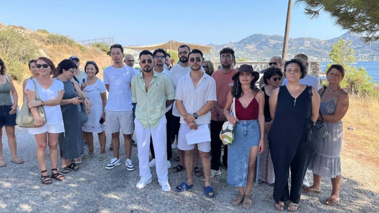 Bodrum'da beach çalışanları iş bıraktı: 'Hak yoksa çalışma yok