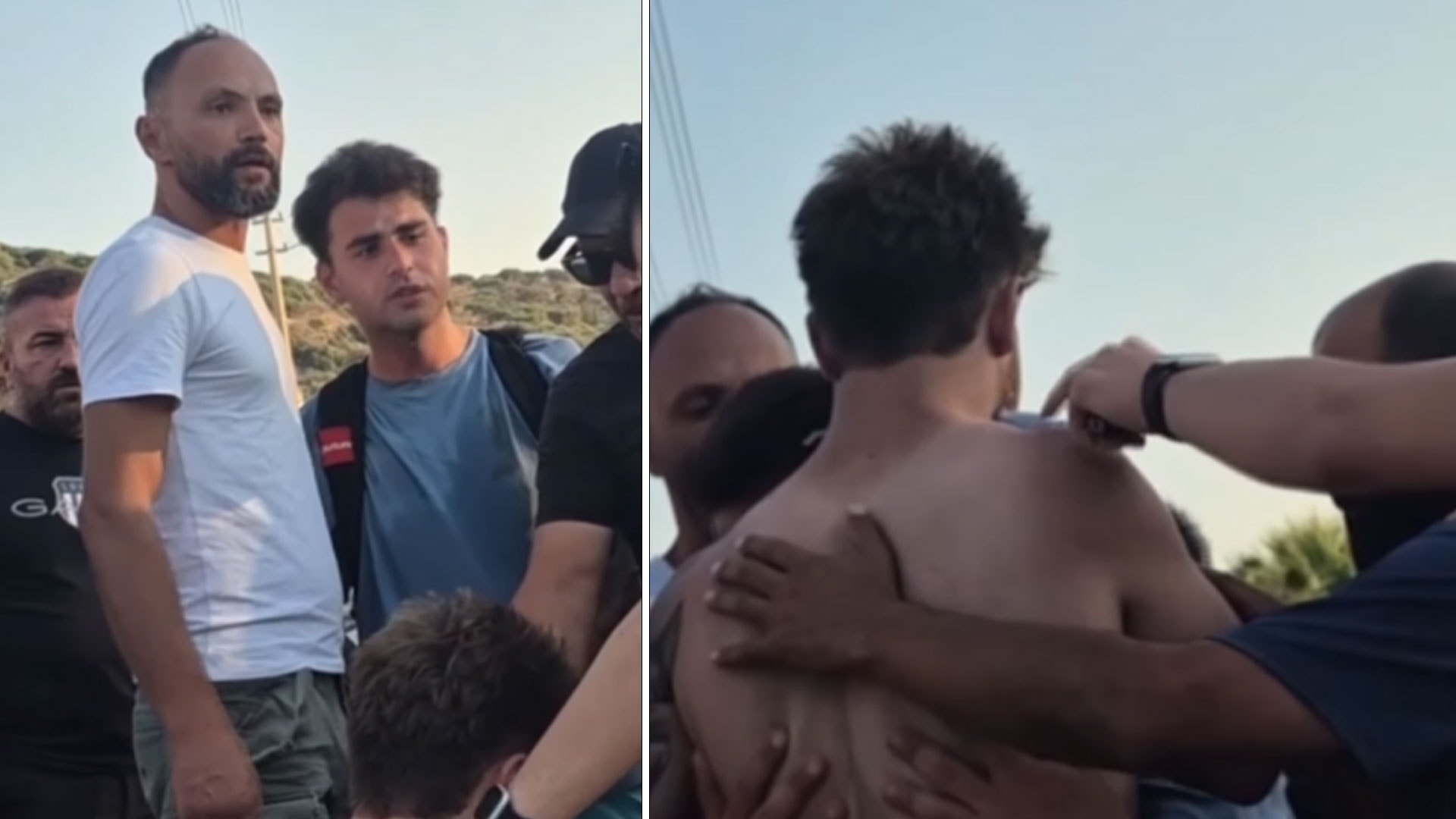 Bodrum'da dizi setinde market kavgası: 1 yaralı