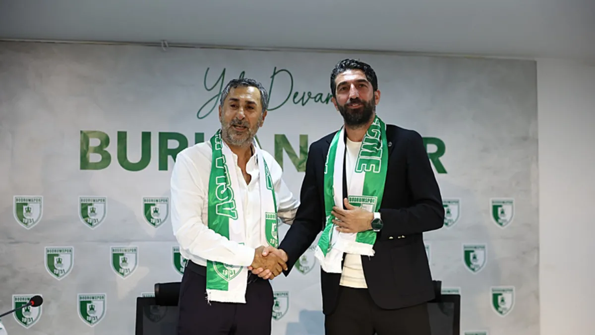 Bodrum FK, Burhan Eşer ile 2 yıllık sözleşme imzaladı