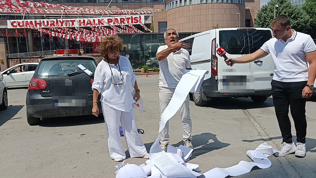 Bodrum'da Kılıçdaroğlu'na 32 bin imzalı protesto
